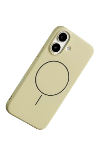 Apple iPhone 17 Jully Magsafe Kapak - Bej