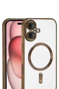 Apple iPhone 17 Kross Magneticsafe Kapak - Çöl Titanyum