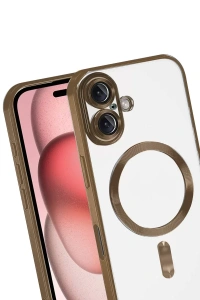 Apple iPhone 17 Kross Magneticsafe Kapak - Çöl Titanyum