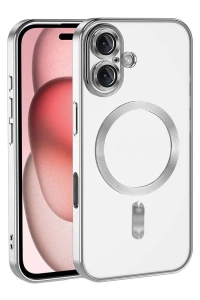 Apple iPhone 17 Kross Magneticsafe Kapak - Gümüş