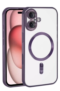 Apple iPhone 17 Kross Magneticsafe Kapak - Mor