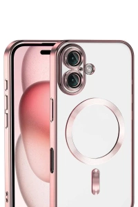 Apple iPhone 17 Kross Magneticsafe Kapak - Rose