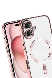 Apple iPhone 17 Kross Magneticsafe Kapak - Rose
