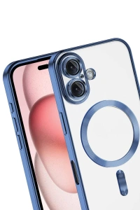 Apple iPhone 17 Kross Magneticsafe Kapak - Sierra Blue