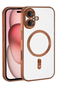 Apple iPhone 17 Kross Magneticsafe Kapak - Turuncu