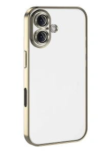 Apple iPhone 17 Lensli Silikon - Gold