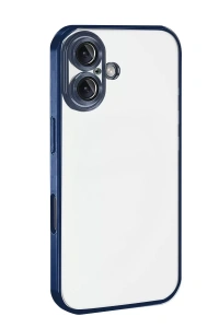 Apple iPhone 17 Lensli Silikon - Lacivert