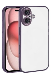 Apple iPhone 17 Lensli Silikon - Mor