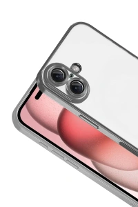 Apple iPhone 17 Lensli Silikon - Titan Gri