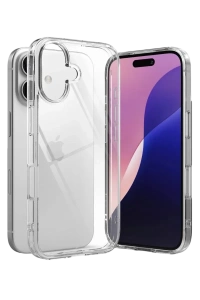 Apple iPhone 17 Lüx Şeffaf Silikon - Şeffaf