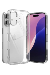 Apple iPhone 17 Lüx Şeffaf Silikon - Şeffaf