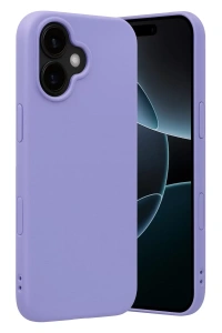 Apple iPhone 17 Nano içi Kadife Silikon - Lila