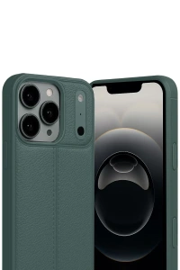 Apple iPhone 17 Pro Auto Focus Kapak - Koyu Yeşil