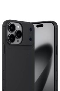 Apple iPhone 17 Pro Auto Focus Karbon Kapak - Siyah