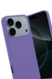 Apple iPhone 17 Pro First Silikon - Lila