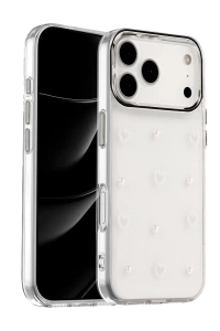Apple iPhone 17 Pro Fiyonk Desenli Kapak - Desen 10