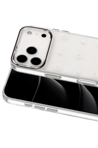 Apple iPhone 17 Pro Fiyonk Desenli Kapak - Desen 10