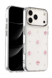 Apple iPhone 17 Pro Fiyonk Desenli Kapak - Desen 3
