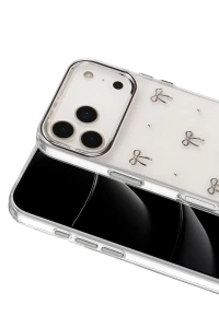 Apple iPhone 17 Pro Fiyonk Desenli Kapak - Desen 5