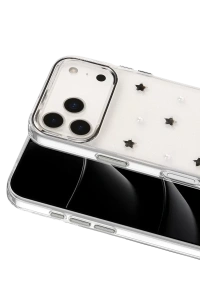 Apple iPhone 17 Pro Fiyonk Desenli Kapak - Desen 7