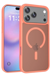 Apple iPhone 17 Pro Jota Magsafe Kapak - Turuncu