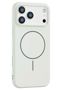 Apple iPhone 17 Pro Jully Magsafe Kapak - Beyaz