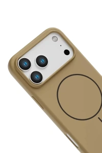 Apple iPhone 17 Pro Jully Magsafe Kapak - Çöl Titanyum
