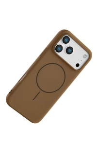 Apple iPhone 17 Pro Jully Magsafe Kapak - Kahverengi