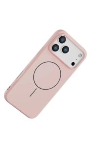 Apple iPhone 17 Pro Jully Magsafe Kapak - Pudra