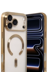 Apple iPhone 17 Pro Kross Magneticsafe Kapak - Gold
