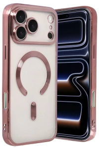 Apple iPhone 17 Pro Kross Magneticsafe Kapak - Rose
