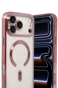 Apple iPhone 17 Pro Kross Magneticsafe Kapak - Rose