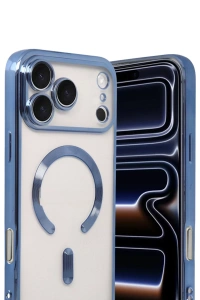 Apple iPhone 17 Pro Kross Magneticsafe Kapak - Sierra Blue