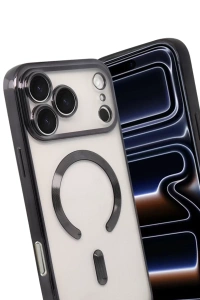 Apple iPhone 17 Pro Kross Magneticsafe Kapak - Siyah
