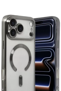 Apple iPhone 17 Pro Kross Magneticsafe Kapak - Titan Gri