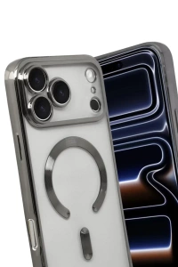 Apple iPhone 17 Pro Kross Magneticsafe Kapak - Titan Gri