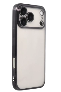 Apple iPhone 17 Pro Lensli Silikon - Siyah