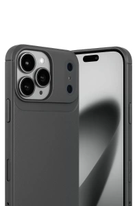 Apple iPhone 17 Pro Max Auto Focus Karbon Kapak - Gri