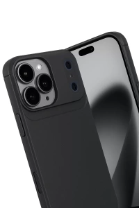 Apple iPhone 17 Pro Max Auto Focus Karbon Kapak - Siyah