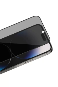 Apple iPhone 17 Pro Max Bilvis 3X AR Hayalet Cam Ekran Koruyucu - Siyah