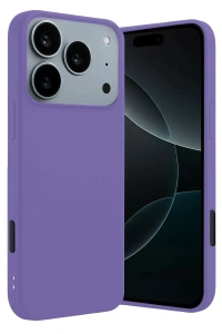 Apple iPhone 17 Pro Max First Silikon - Lila