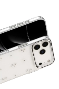 Apple iPhone 17 Pro Max Fiyonk Desenli Kapak - Desen 4
