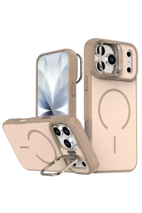 Apple iPhone 17 Pro Max Flexa Magsafe Kapak - Gold