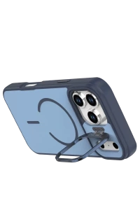 Apple iPhone 17 Pro Max Flexa Magsafe Kapak - Mavi