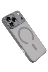 Apple iPhone 17 Pro Max Jota Lensli Magsafe Kapak - Titan Gri