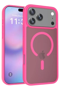 Apple iPhone 17 Pro Max Jota Magsafe Kapak - Rose