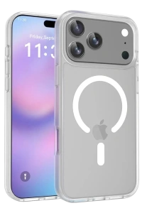 Apple iPhone 17 Pro Max Jota Magsafe Kapak - Şeffaf