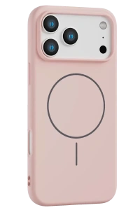 Apple iPhone 17 Pro Max Jully Magsafe Kapak - Pudra