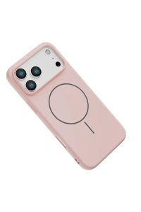 Apple iPhone 17 Pro Max Jully Magsafe Kapak - Pudra