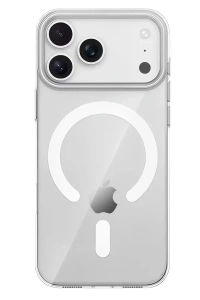 Apple iPhone 17 Pro Max PC Blank Magsafe Kapak - Şeffaf